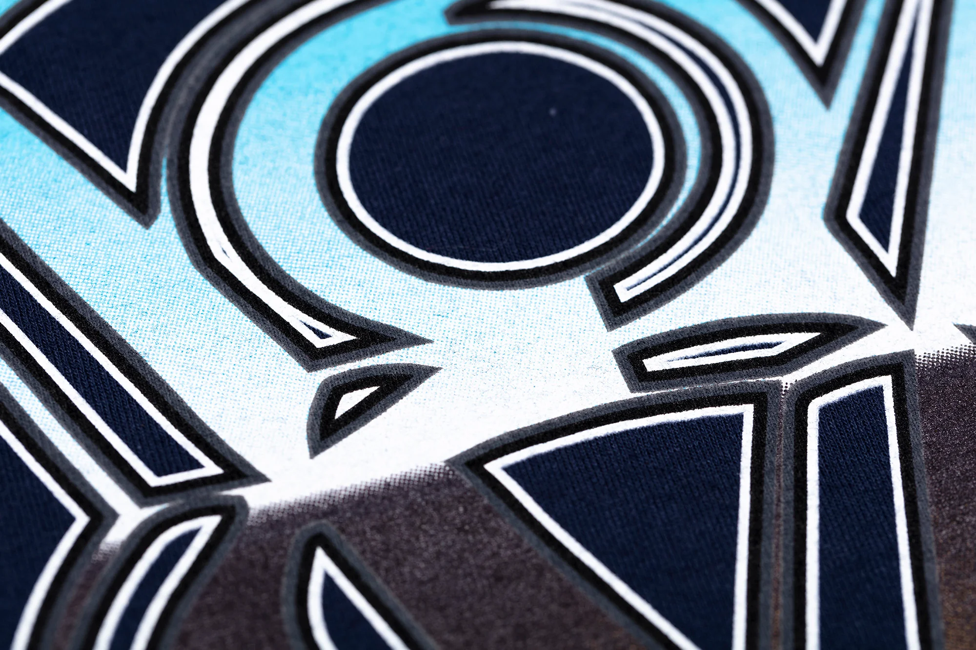 Crystal Blue Chrome Long Sleeve Tee - Image 5